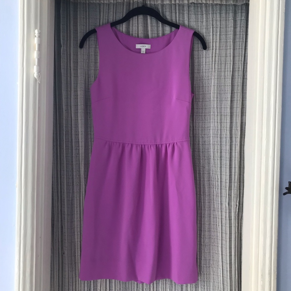 J. Crew Fuchsia Pink Dress, Size 2